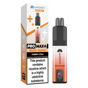 Cherry Cola Hayati Pro Max Plus 6K Prefilled Pod Vape Kit